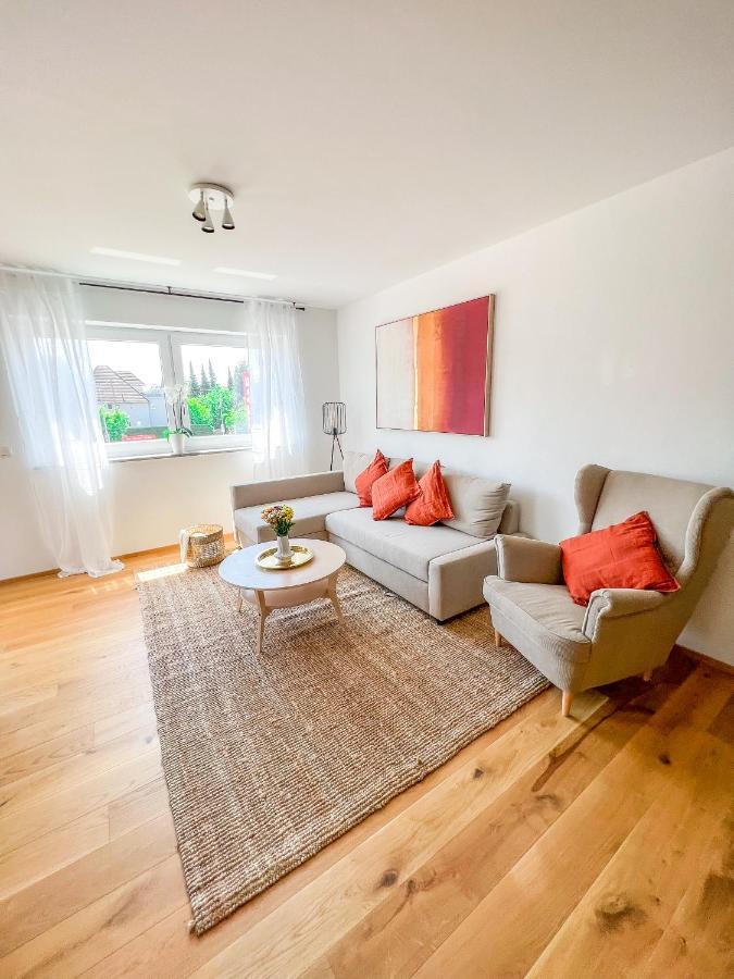 Sunset Club - Suite L Balkon - Kueche - Parkplatz Memmingen Kültér fotó