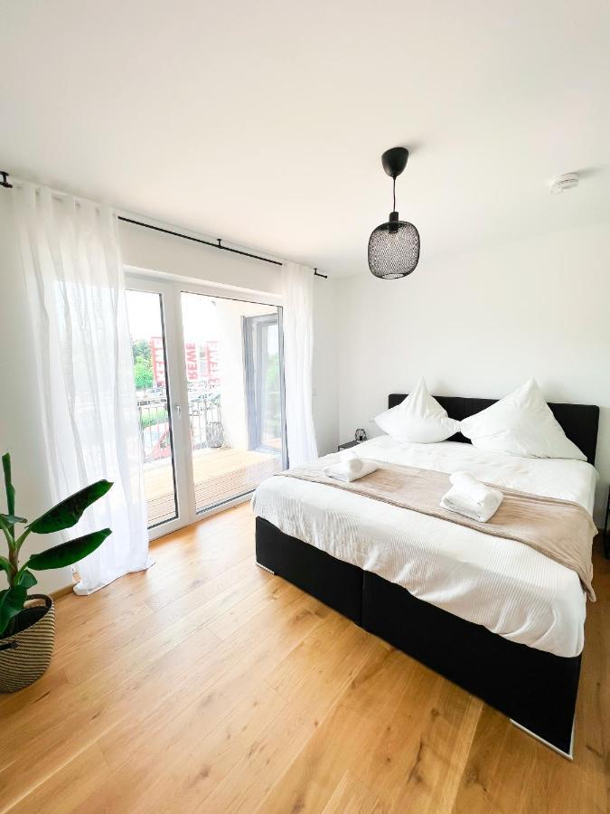 Sunset Club - Suite L Balkon - Kueche - Parkplatz Memmingen Kültér fotó